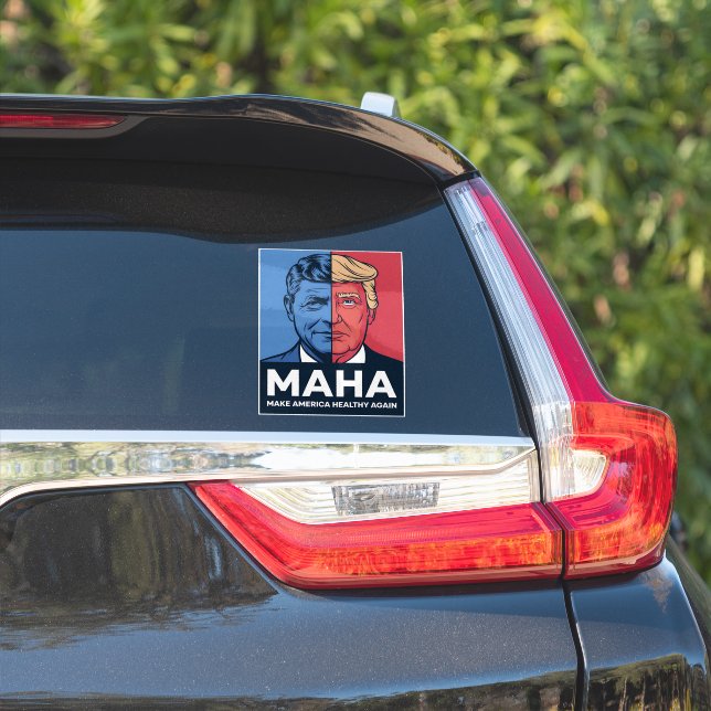 MAHA Make America Healthy Again Trump 2024 (Car Side)