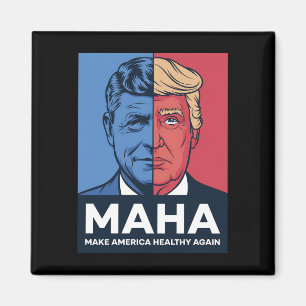 MAHA Make America Healthy Again Trump 2024 Magnet