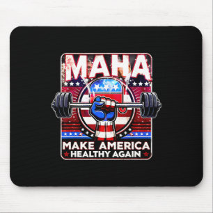 Maha Make America Healthy Again Trump Kennedy 2024 Mouse Mat