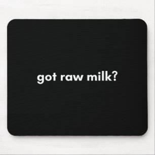 Maha Mega Got Raw Milk Organic Natural Food Rfk Jr Mouse Mat