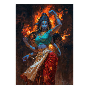 Mahakali – The Living Fire Photo Print