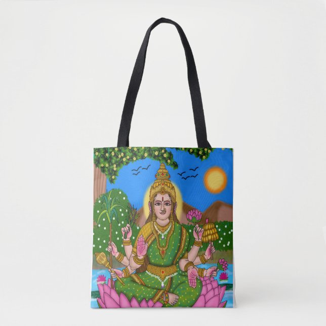 Mahalakshmi Tote Bag (Front)