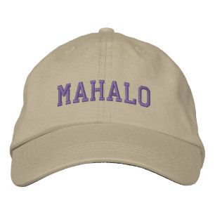 MAHALO Cap (Khaki w/ Dark Teal)