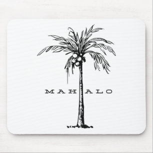 Mahalo Hawaii From The Island. Feel The Aloha Spir Mouse Mat