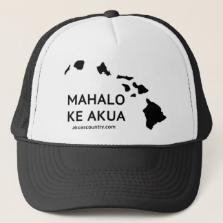 Mahalo Ke Akua Trucker Hat