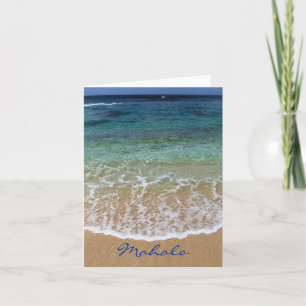 Mahalo Note Card