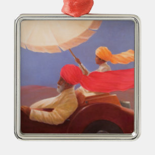 Maharaja at Speed 2010 Metal Tree Decoration