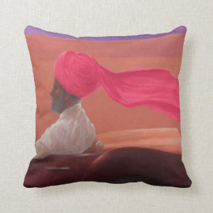 Maharajah at Speed 2 Cushion