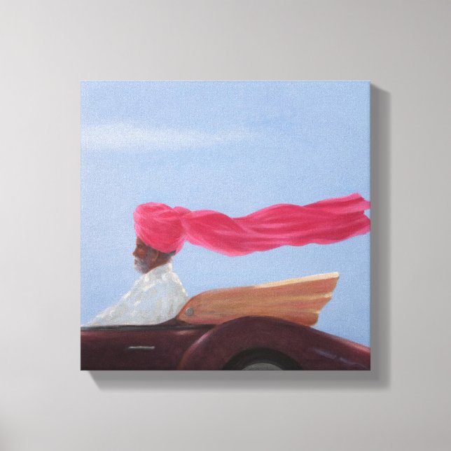 Maharajah at Speed Canvas Print (Front)