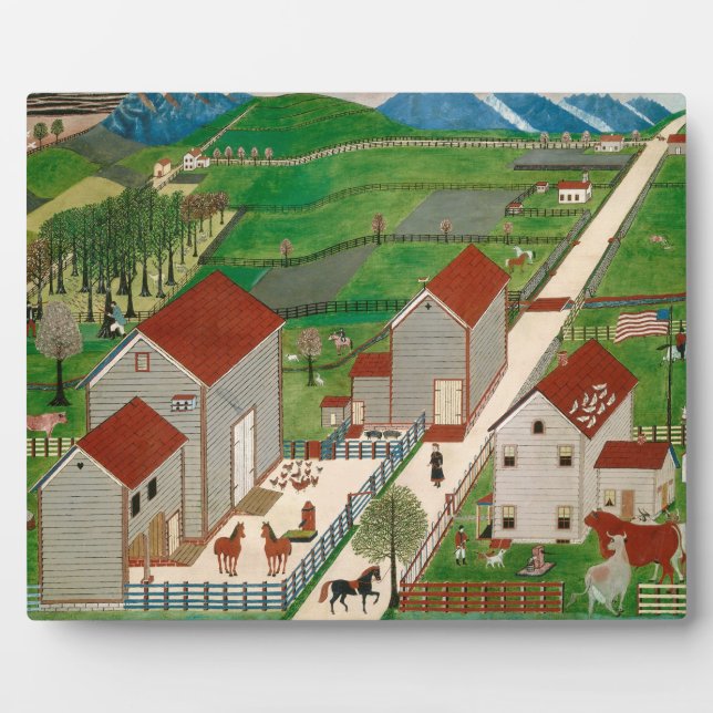 Mahatango Valley Farm, late 19th century Plaque (Front)