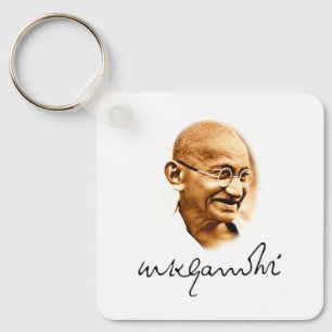 Mahatma Gandhi Key Ring