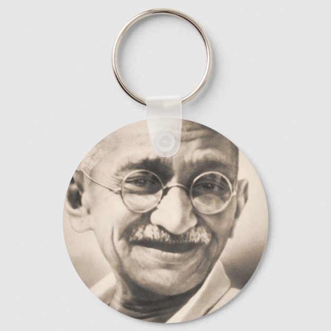 Mahatma Gandhi Key Ring (Front)