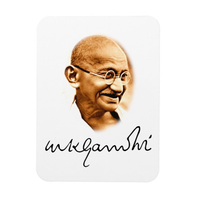 Mahatma Gandhi Magnet (Vertical)