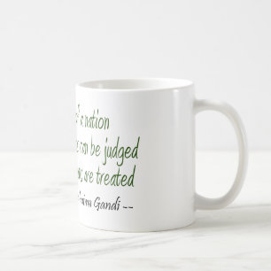 Mahatma Gandhi Quote Coffee Mug