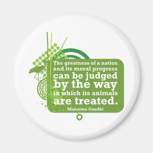 Mahatma Gandhi Quote Magnet