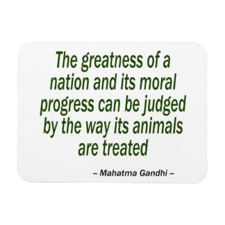 Mahatma Gandhi Quote Magnet