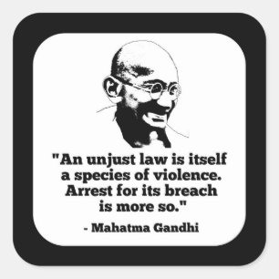 Mahatma Gandhi sticker