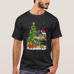 Mahi Fish Lover Family Matching Santa Mahi Christm T-Shirt