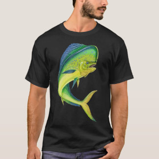 Mahi Fishing Mahi Mahi Fish Fishing lover  (2) T-Shirt