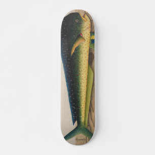 Mahi-Mahi Fish artwork Skateboard