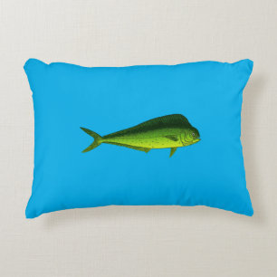 Mahi Mahi Fish Decorative Cushion