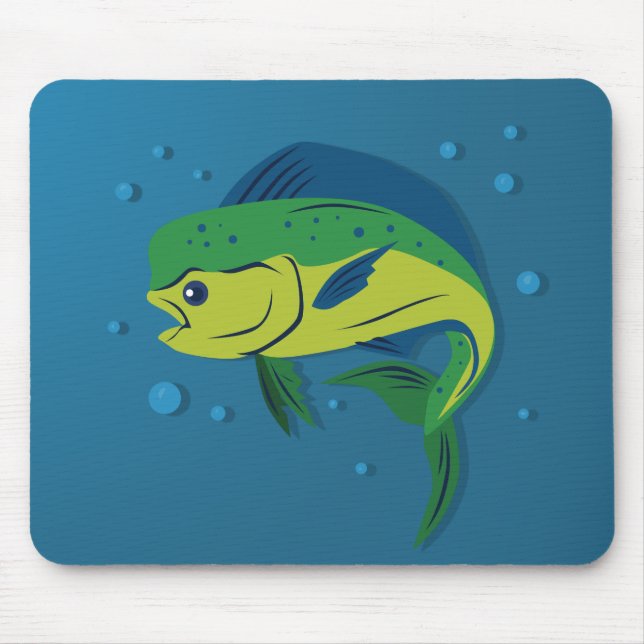 Mahi Mahi Mouse Mat (Front)