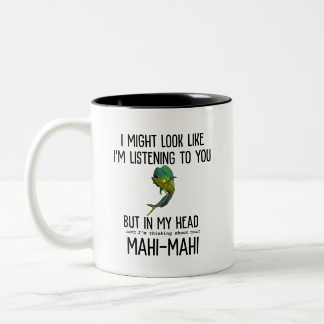 Mahi mahi Two-Tone coffee mug (Left)