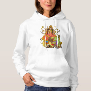 Mahishasur Mardini Durga Hoodie