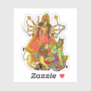 Mahishasur Mardini Durga Stickers