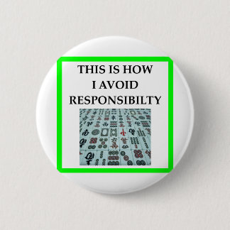 MAHJOMG 6 CM ROUND BADGE