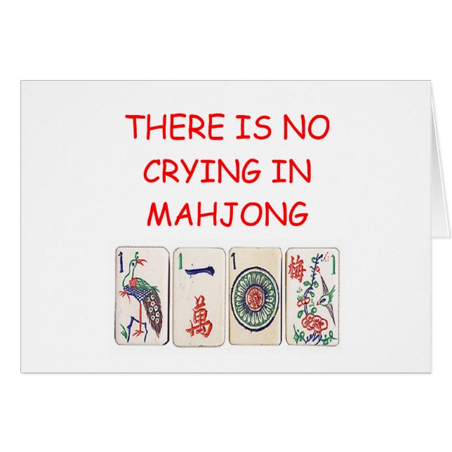 MAHJONG (Front Horizontal)