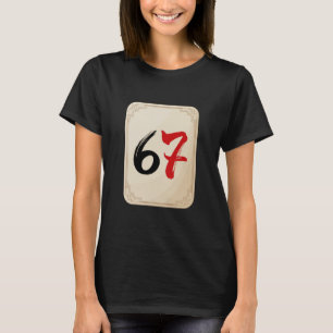 Mahjong 6 And 7 Matching 67 Mahjongs Group Costume T-Shirt