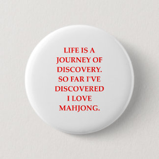 MAHJONG 6 CM ROUND BADGE