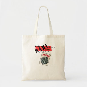 Mahjong always have jokers tote bag