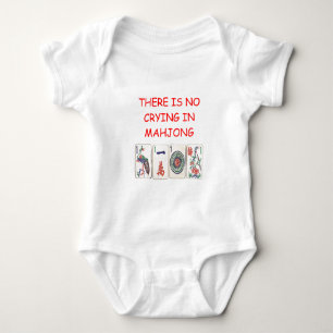 MAHJONG BABY BODYSUIT