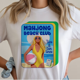 Mahjong Beach Club Summer T-Shirt