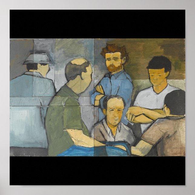 Mahjong - Canvas Print (Front)