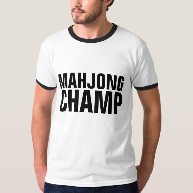 MAHJONG CHAMP T-SHIRTS (Front)