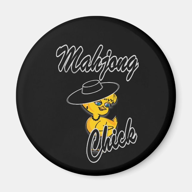 Mahjong Chick #4 Magnet (Front)