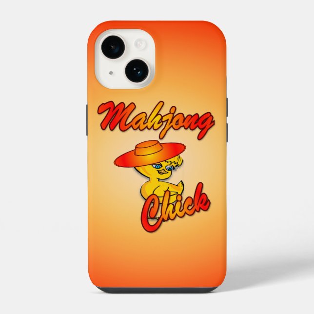 Mahjong Chick #5 iPhone Case (Back)