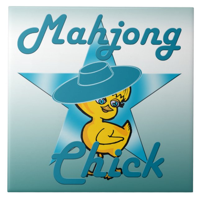 Mahjong Chick #7 Tile (Front)