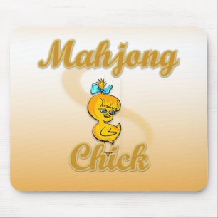 Mahjong Chick Mouse Mat