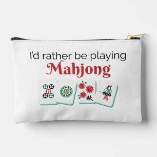 Mahjong Cosmetic Bag