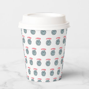 MahJong game symbol Joker tile Paper Cups