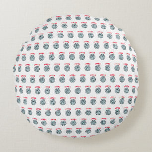 MahJong game symbol Joker tile Round Cushion