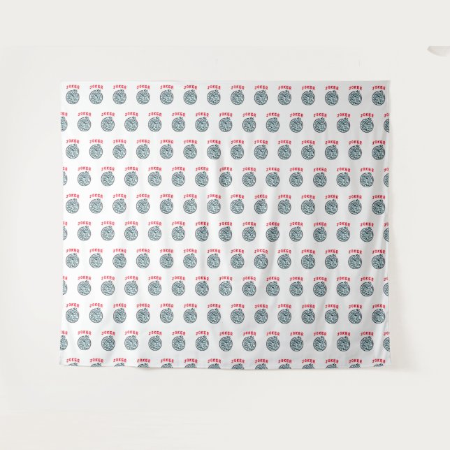 MahJong game symbol Joker tile Tapestry (Front (Horizontal))