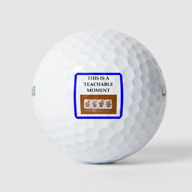 mahjong golf balls (Front)