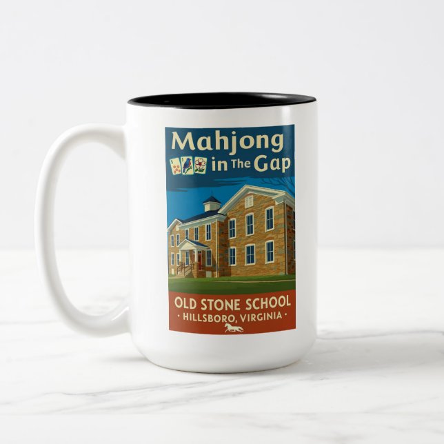 Mahjong in the Gap Coffee Mug (Left)