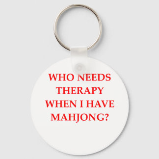 mahjong key ring