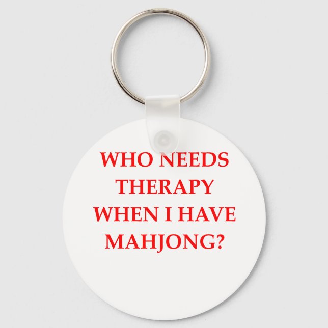 mahjong key ring (Front)